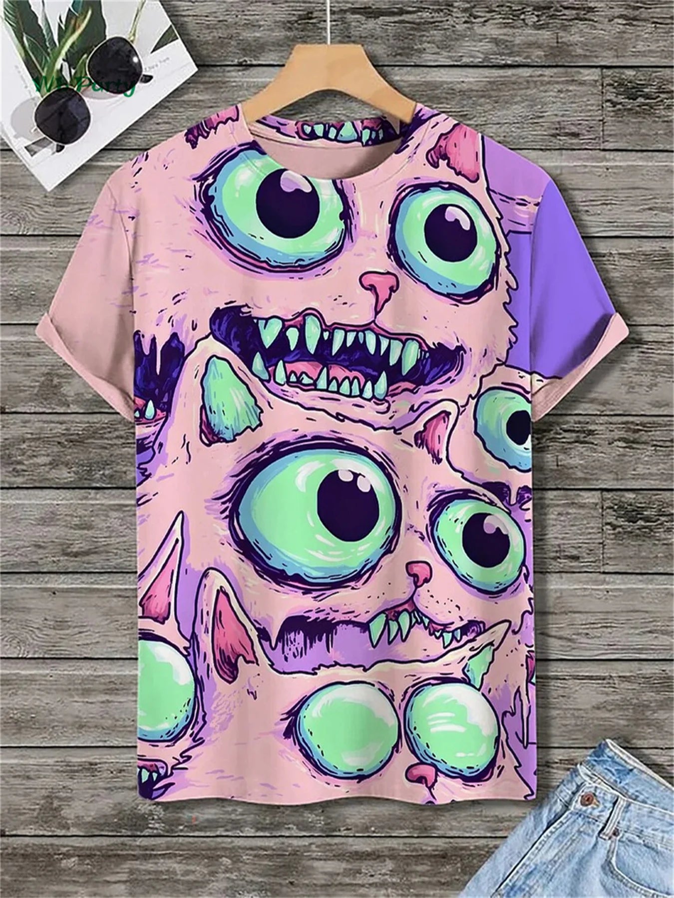 T-Shirt Chat 3D "Oversize"