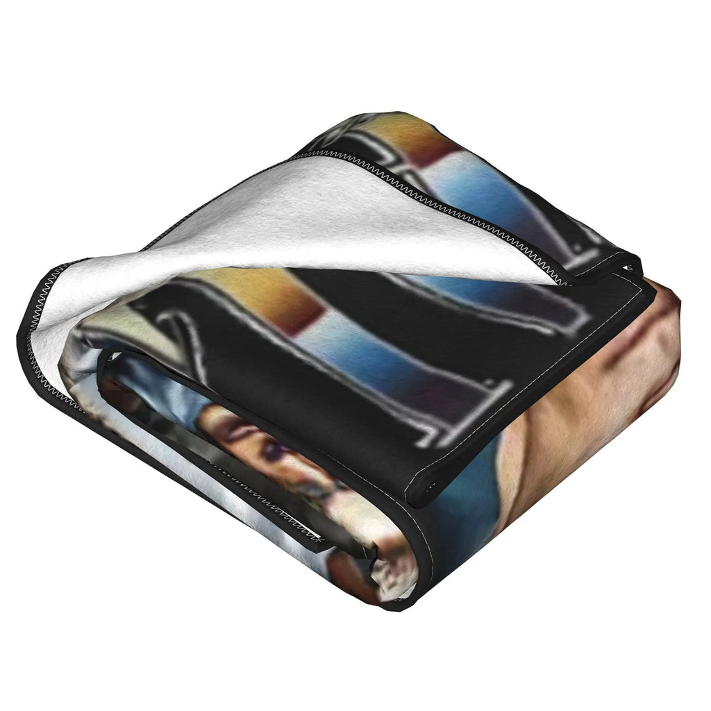 Albert Wesker Bootleg Blanket Warm Flannel Sofa Throw Blanket for Home Bedroom Outdoor Throws Bedspread Quilt
