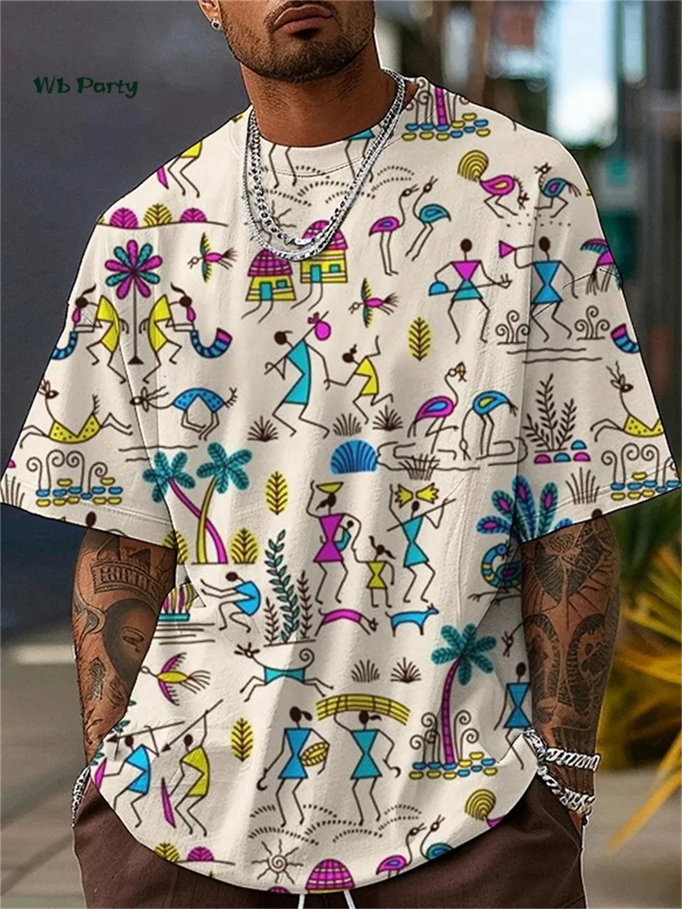 T-Shirt Chat 3D "Oversize"
