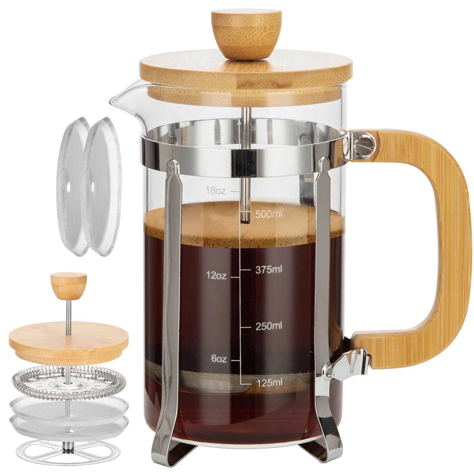 Cafetière French Press "Natural Design"