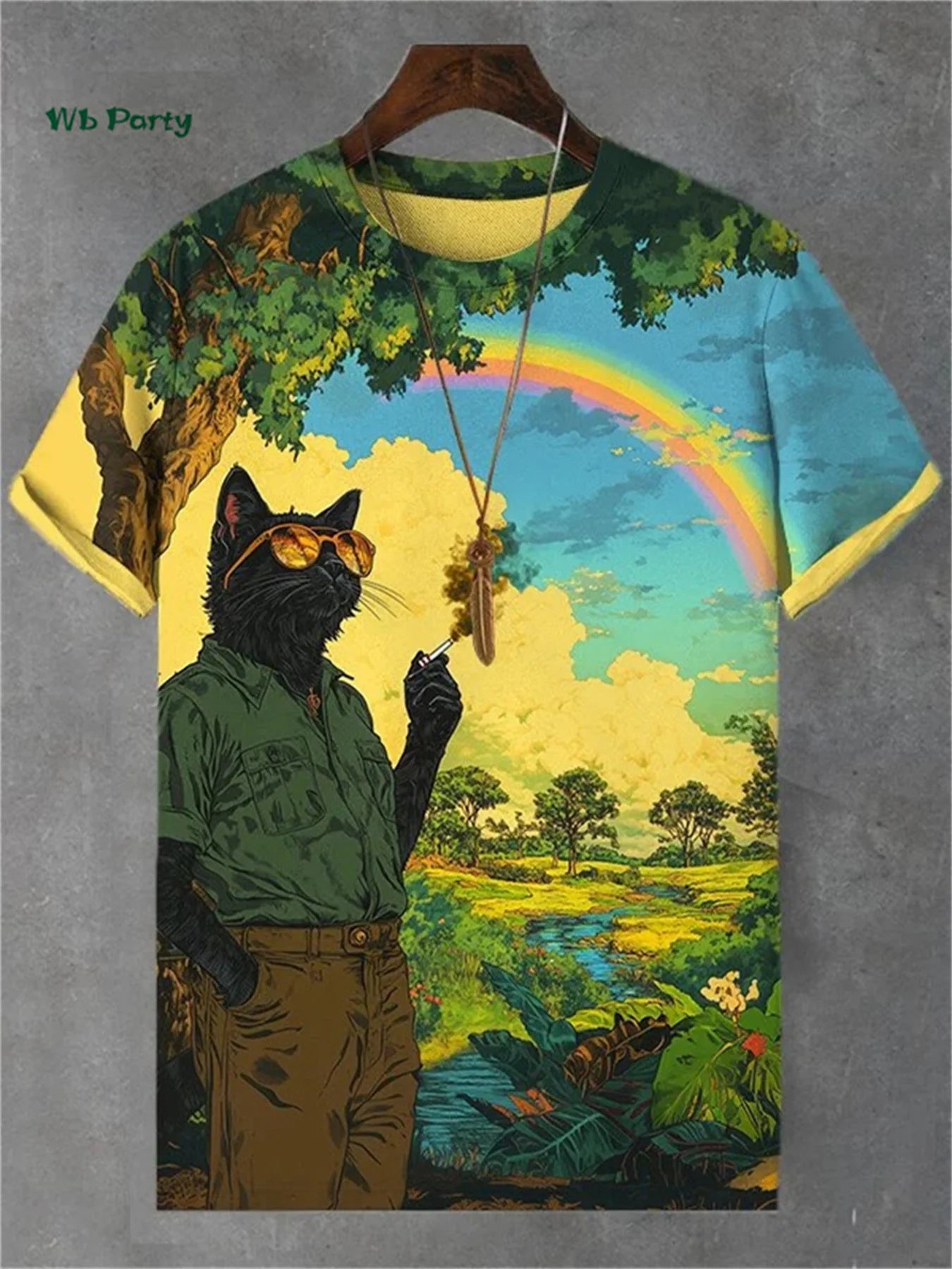 T-Shirt Chat 3D "Oversize"
