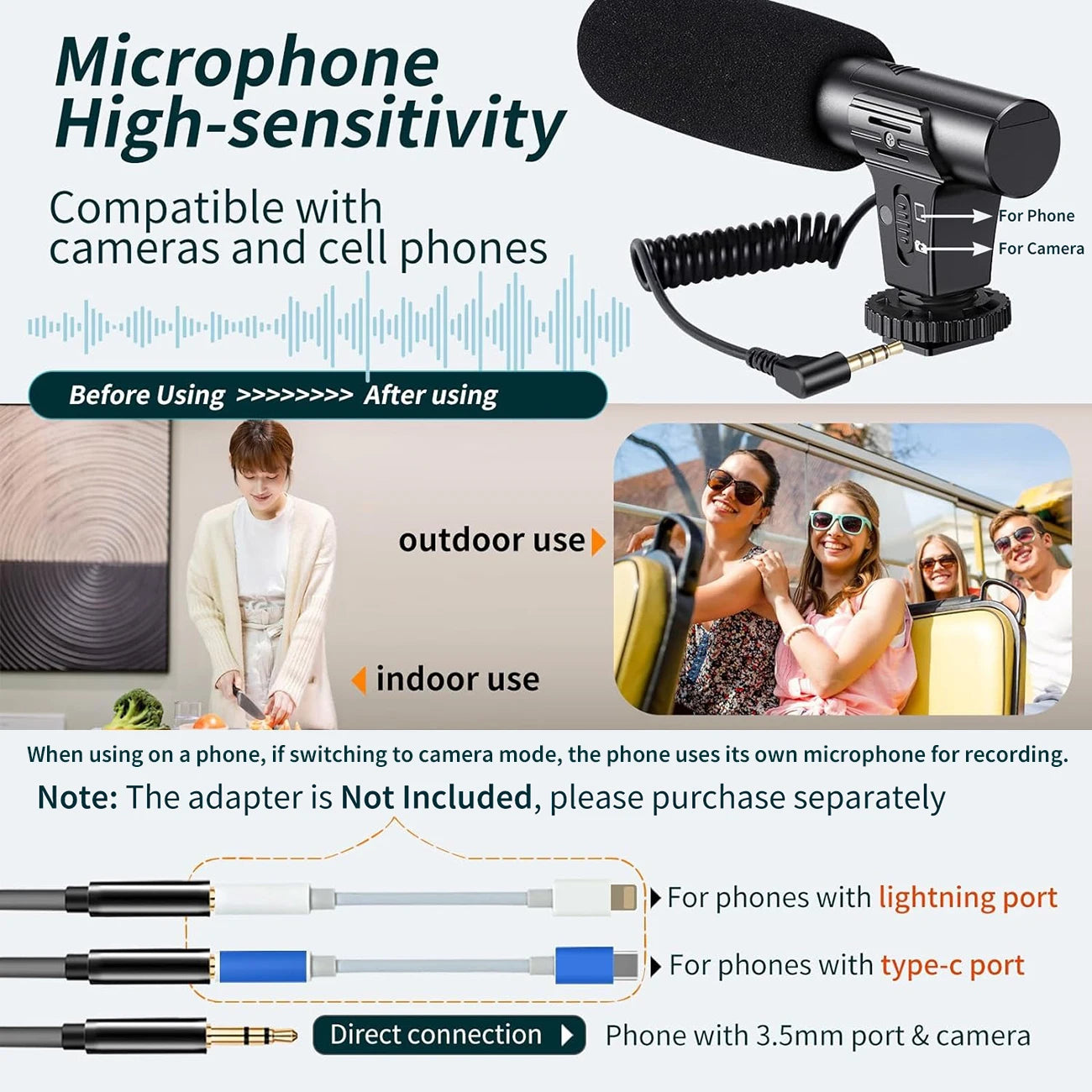 Kit Vlogging Professionnel MAMEN