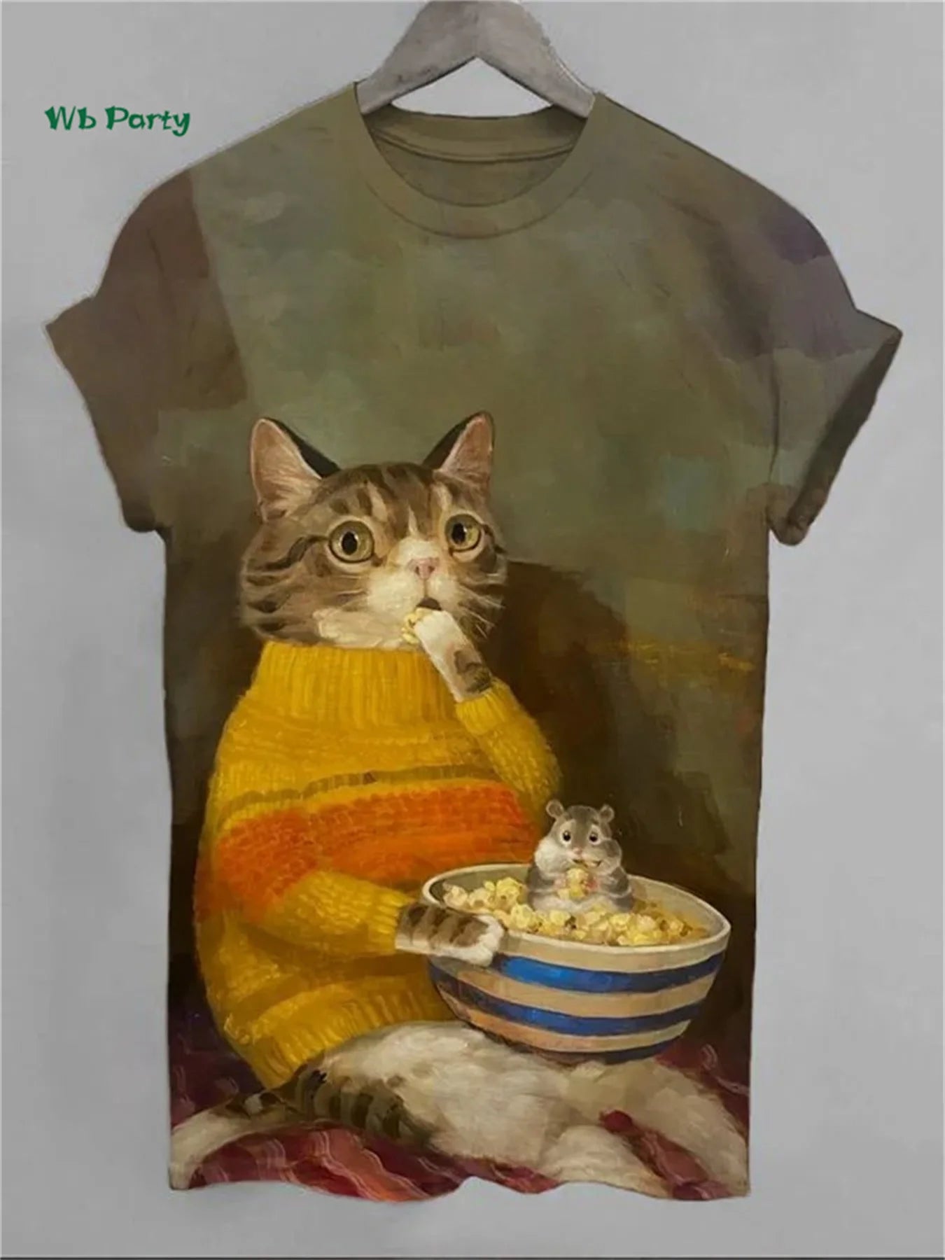 T-Shirt Chat 3D "Oversize"