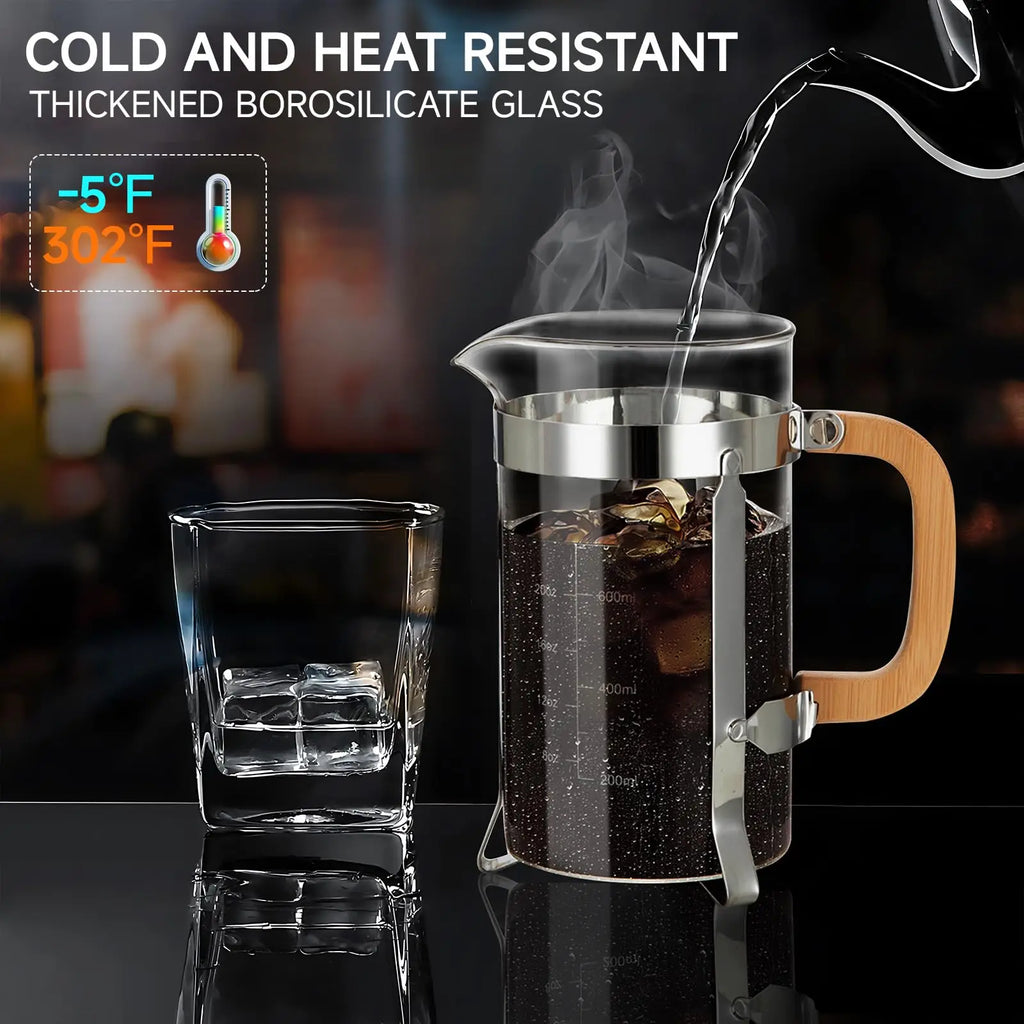 Cafetière French Press "Natural Design"